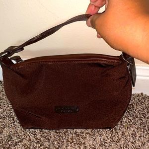 Small brown Coach tote bag never used